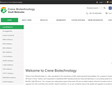 Tablet Screenshot of pharm-intermediates.com